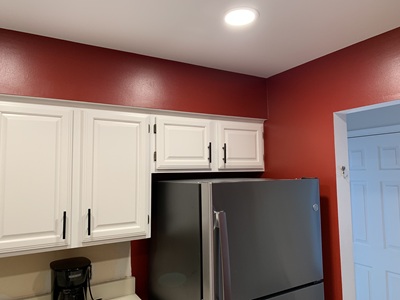 Red paint 2 coats